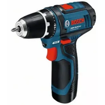 Bosch GSR 10,8-2-LI Professional Keyless Must, Blue, Red