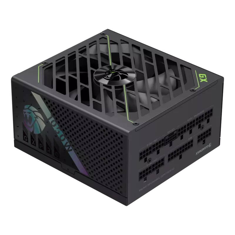 Gamemax toiteplokk, 80 PLUS, Gold | GX PRO 1050G | 1050 W | Täielikult modulaarne