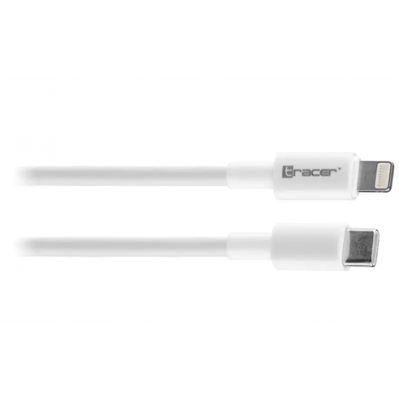 USB USB-C kuni Lightning kaabel TRACER 47169, 1 m, isane-isasele