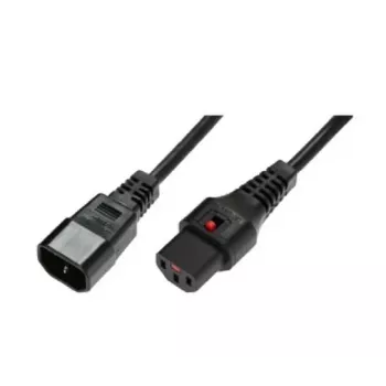 NEXT UPS Systems 88033 Stromkabel Schwarz 2 m C14-Koppler C13-Koppler (88033)