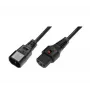 NEXT UPS Systems 88033 Stromkabel Schwarz 2 m C14-Koppler C13-Koppler (88033)