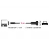 Jadaühenduse kaabel DeLOCK 63908 must 0,15 m DB-9