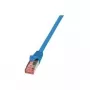 Võrgukaabel LogiLink Cat6 S/FTP RJ-45 10m Sinine