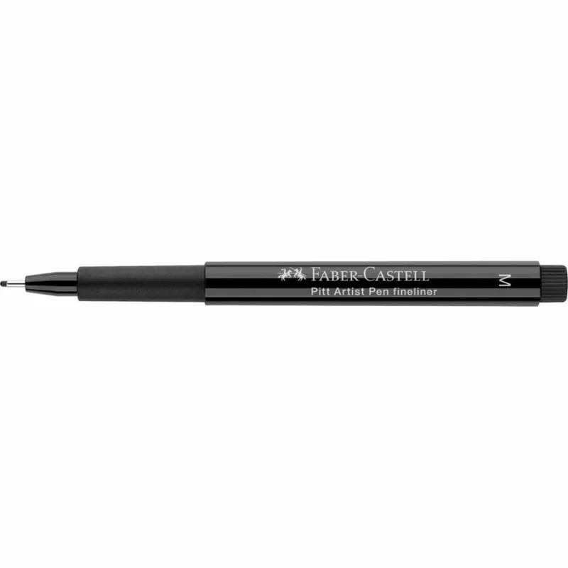 Fineliner Faber-Castell 167399 Must Keskmine