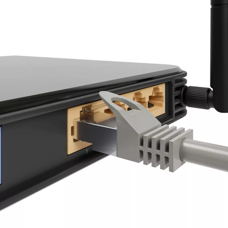 Võrgukaabel Extralink LAN Patchcord Kat.5e RJ-45 U/UTP 0.5m Hall
