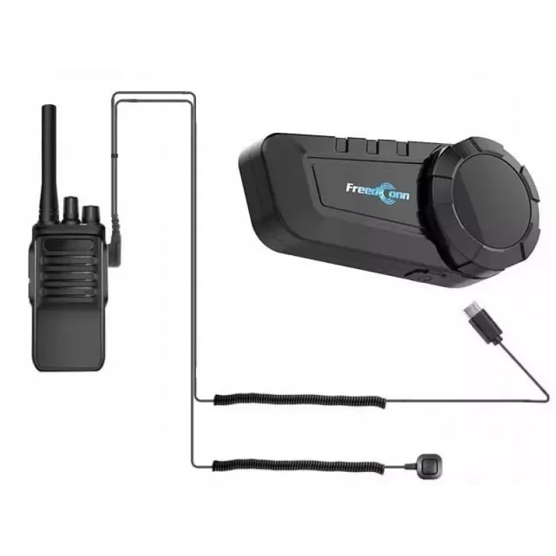 FREEDCONN KY-PRO SINGLE mootorratturi intercom, must
