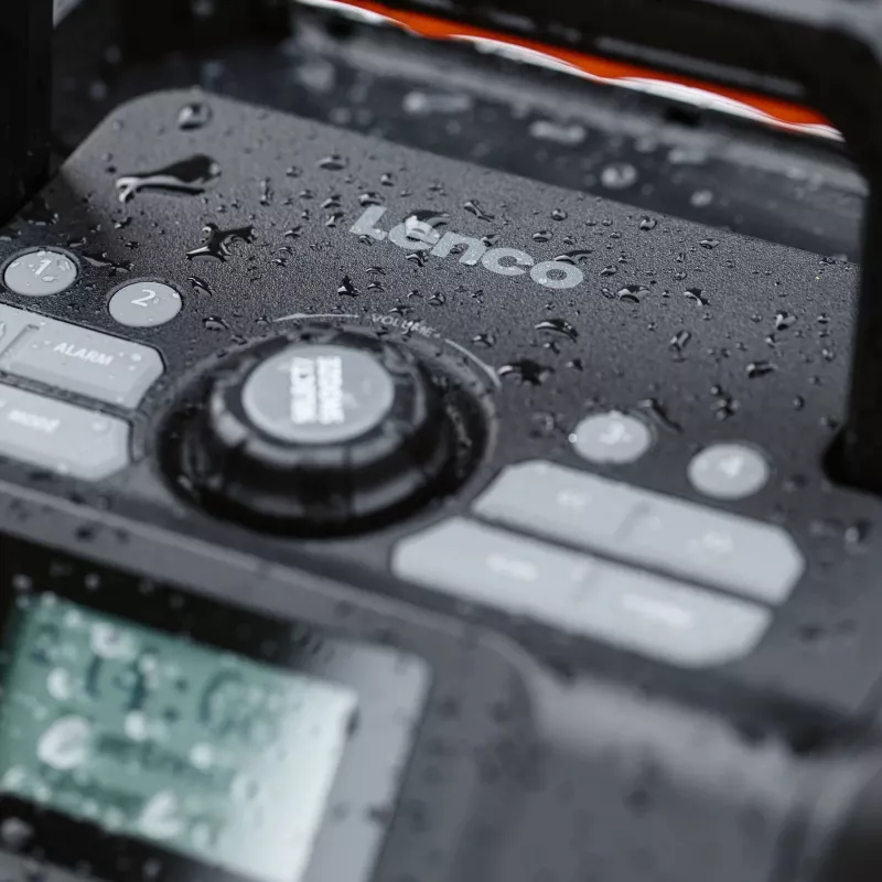 Kaasaskantav digiraadio Lenco ODR-160GY hall FM/AM digitaalse tuuneriga ja kompaktse disainiga