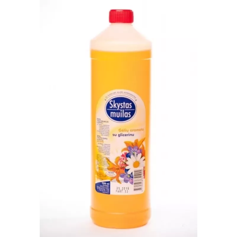Seep, vedel, glütseriiniga, lillelõhnaga, 1 l