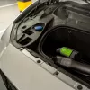 Elektriauto laadimiskaabel roheline Cell EV13 Must Tüüp 2 5m
