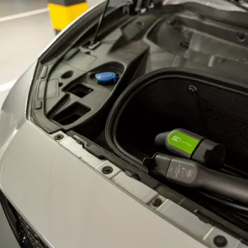 Elektriauto laadimiskaabel roheline Cell EV13 Must Tüüp 2 5m