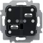 Busch-Jaeger 2CKA006220A0018 - Päästik ruloo/kardina jaoks - 2 kanalit - IP20 - Must - Hall - 6230-2x-xxx - 6231-2x-xxx - 6232-2x-xxx - 6233-2x-xxx - 6234-2x-xxx - RoHS CE (