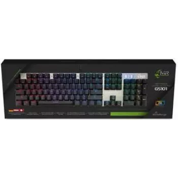 MediaRange MRGS101 klaviatuur USB QWERTZ saksa must - hõbedane (MRGS101)