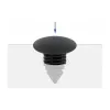 Kuuseklip DeLOCK 60187 must nailon 15 mm 14,5 mm 10 tk
