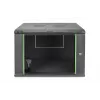 Seinale paigaldatav riiul Digitus DN-19 09-U-EC-SW