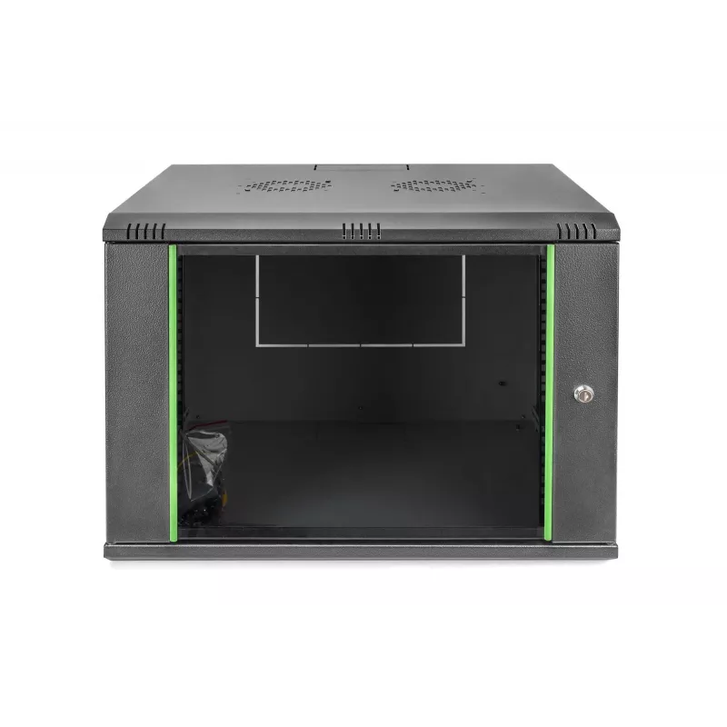 Seinale paigaldatav riiul Digitus DN-19 09-U-EC-SW