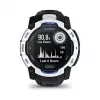 Nutikell GARMIN Instinct 3.05 cm (1.2 tolli) AMOLED 45 mm 390x390 px Puutetundlik ekraan Must Valge GPS 4 GB 53 g Silikoonrihm