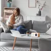 MANTA RDI912W Rimini kellraadio, Bluetooth ja juhtmevaba laadimine, valge