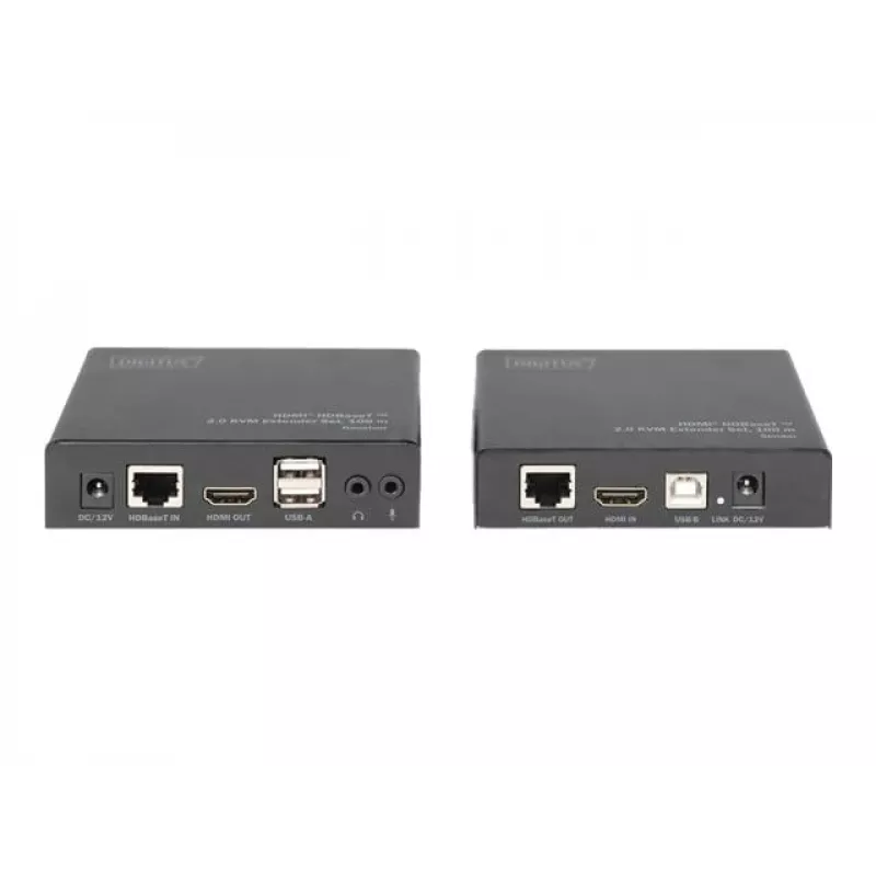 Digitus 4K HDMI HDBaseT™ 2.0 KVM pikenduskomplekt, 100 m