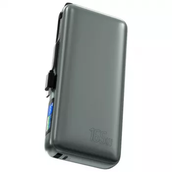 Akupank 4smarts 541603 — Li‑Ion 20000 mAh, USB‑C + USB‑A, 165W koguväljund, 5A, hall