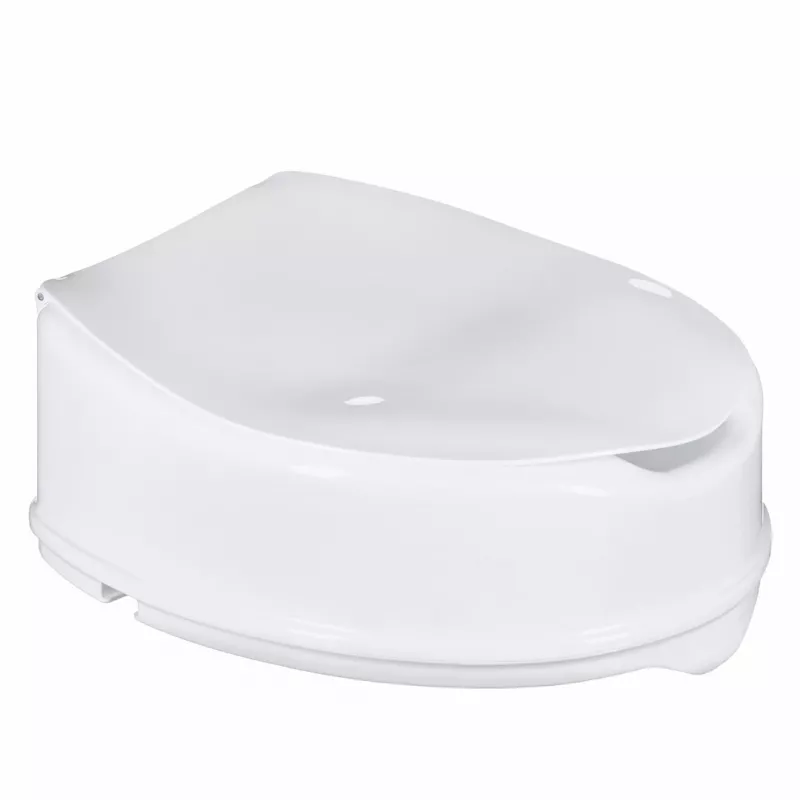 Tõstetud WC-poti tarvik ActionMed NT15AM — pikendus, 15 cm kõrgus, polüpropüleen, lukustatav, max koormus 180 kg, siseava 210×268 mm, laius 360 mm