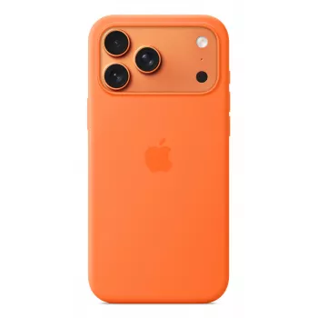 Apple iPhone 17 Pro Max Silikoonkest MagSafe Oranž