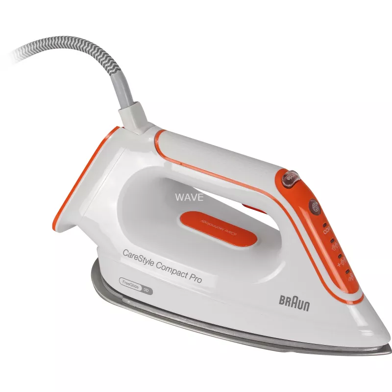 Braun CareStyle Compact Pro IS2561WH 2400 W 1,5 L EloxalPlus tald Oranž, Valge