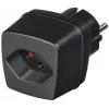 brennenstuhl reisiadapter - toitepesa adapter - must (1508480)