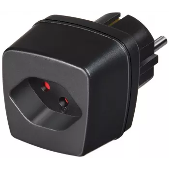 brennenstuhl reisiadapter - toitepesa adapter - must (1508480)