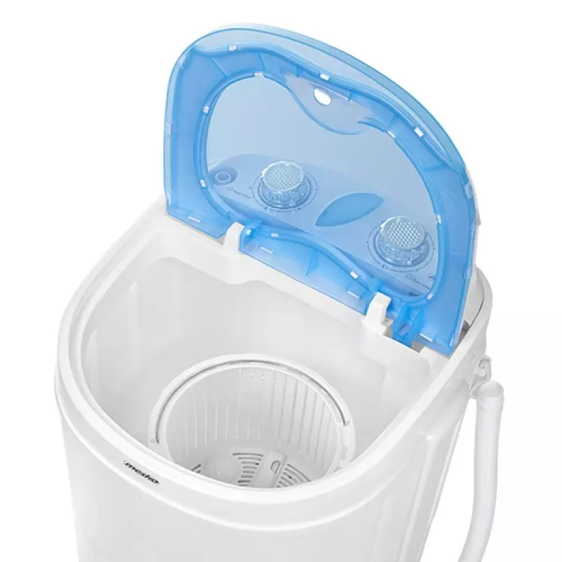 Pealtlaetav pesumasin Mesko MS 8053 — 3 kg mahutavus, 360×370×530 mm, sinine/valge