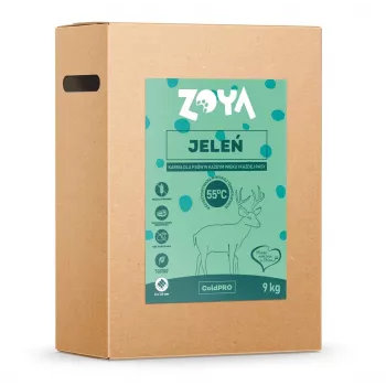 Kuiv koeratoit ZOYA ColdPRO Deer 9 kg — täiskasvanud koerte hooldus, ühevalguline hirveliha, 26% proteiini, 9,5% rasva