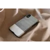 nutitelefoni ümbris man and wood for iPhone X/XS — must, kaitsev tagaümbrise
