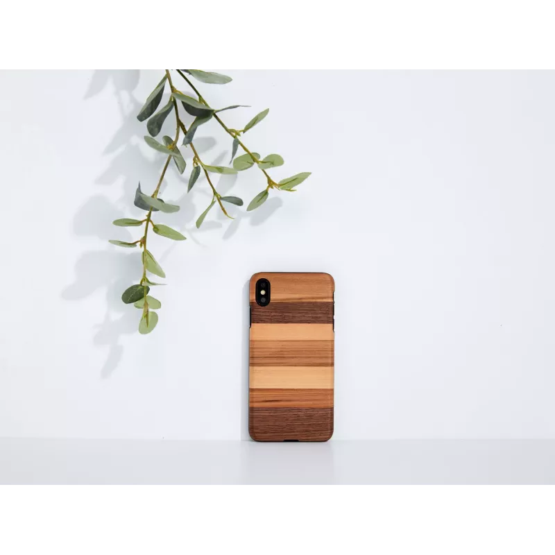 Nutitelefoni ümbris man and wood iPhone XS Max jaoks — must