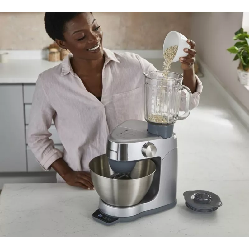 Kenwood Prospero+ köögikombain 1000 W 4,3 L Hõbedane, Roostevaba teras Sisseehitatud kaalud