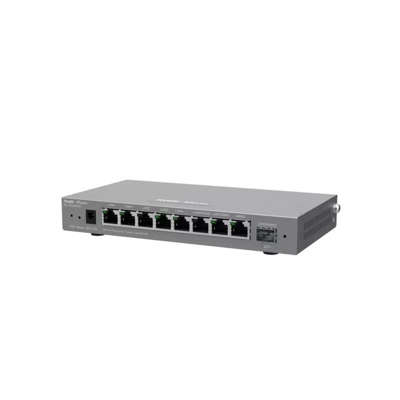 Ruuter RUIJIE RG-EG209GS 9-pordiline Gigabit pilvhaldusega, 8× Gigabit RJ-45 ja 1× SFP