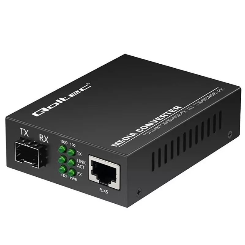 Meediakonverter LÜLITI Ethernet 1x RJ45 1x SFP