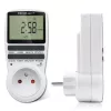 Elektrooniline taimer QOLTEC PC0628 LCD-ekraaniga, 24-tunnine tagasiloendus