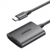 Kaardilugeja UGREEN CM401 USB-C 5 Gb/s, alumiiniumkorpus, MMCmicro, USB 3.2 Gen 1 Type-C