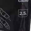 Gembird 2,5 m, 3,5 mm/2xRCA, M/M helikaabel must, punane, valge