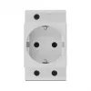 Pistikupesa CEE 7/3 DeLOCK 11469 Helehall 250V 16A