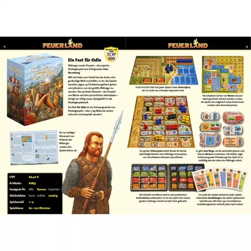 Feuerland 61855 lauamängu strateegia