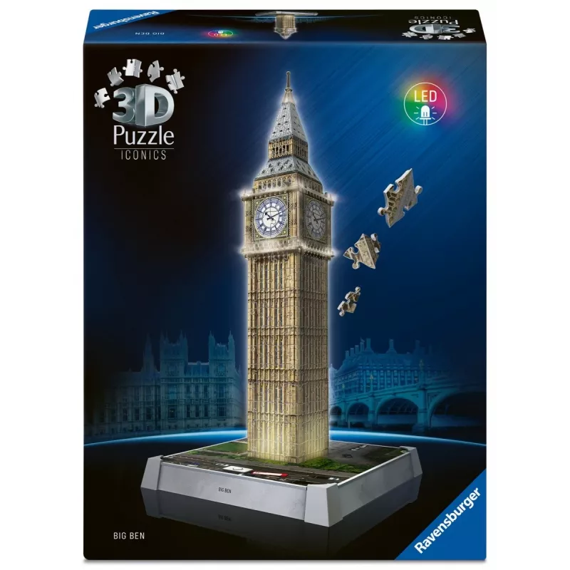 3D-pusle Big Beni kellatorn London