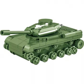 Ehituskomplekt Cobi IS-2 mudel, II maailmasõja tank, 130 tk, soovitatav vanus 6+