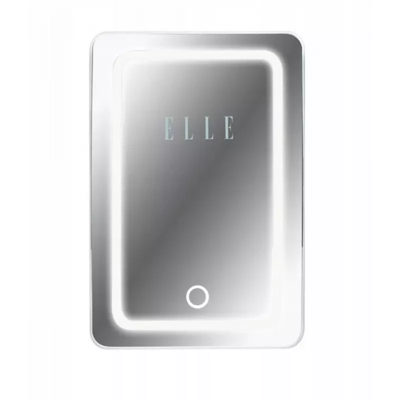 Minikülmik LED-meigipeegliga Elle ESDAFX04WHEU 4 L valge