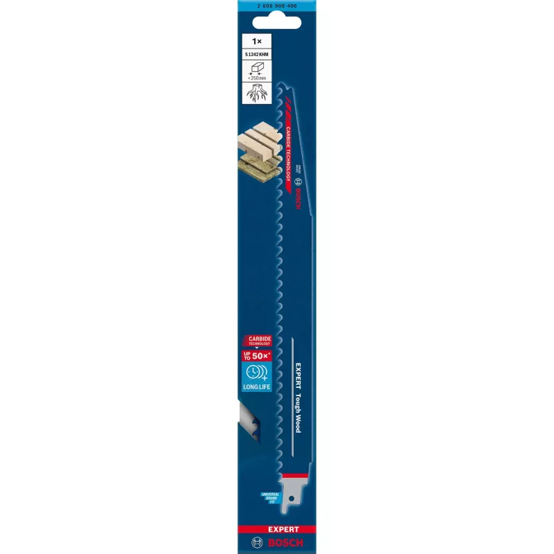 Bosch 2 608 900 406 tikksae/figuursae/rootsae leht Carbide