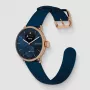 Withings ScanWatch 2 - kell EKG, pulsi, SpO2, aktiivsuse ja une jälgimisega (38 mm, sinine roosakuld)
