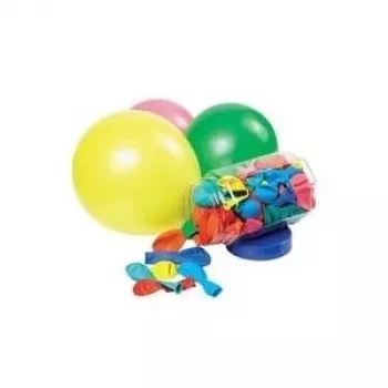 Papstar balloonid Ø 19 cm segavärvid plekktoosis - segavärvid - Ovaalsed - kummist - 19 cm - 600 mm - 230 mm (18989)