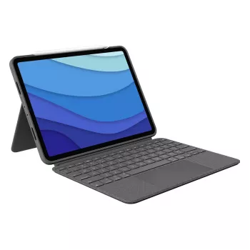 Logitech Combo Touch iPad Pro 11-tollisele (1., 2., 3., 4. põlvkond) Nordic QWERTY puuteplaadiga