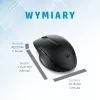 HP 435 mitme seadme juhtmevaba hiir, mõlemakäeline, raadiosageduslik juhtmevaba + Bluetooth, 4000 DPI, must