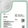 3.5-tolline SEAGATE Exos 26TB SATA ettevõtete HDD taastoodetud
