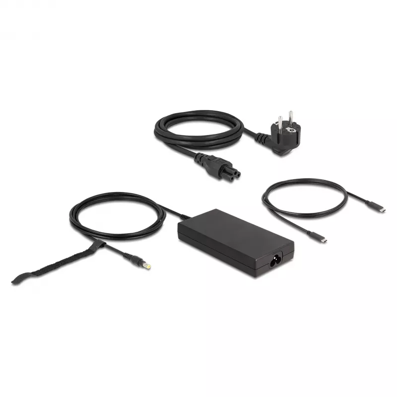 DeLOCK USB-C tüüpi kolme ekraani dokkimisjaam 4K USB-jaotur LAN Heli PD 96 W